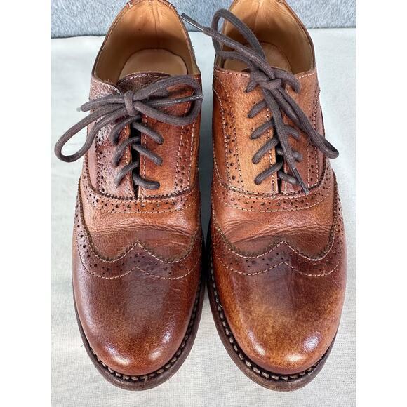 BedStu Women's sz 9.5 Lita Wingtip Oxford Workwear Classic Smart Casual Handmade - Picture 6 of 13